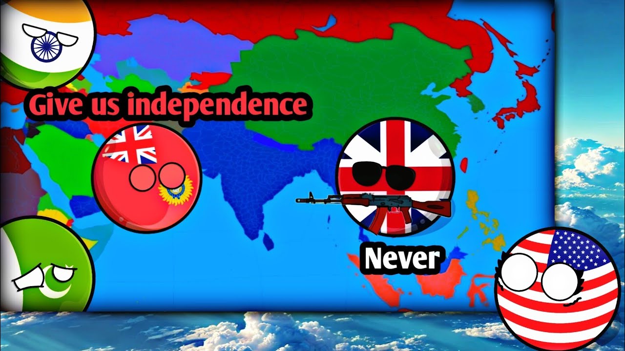 What If India and Pakistan Never Got Independence? | Countryballs Animation | Geowolf