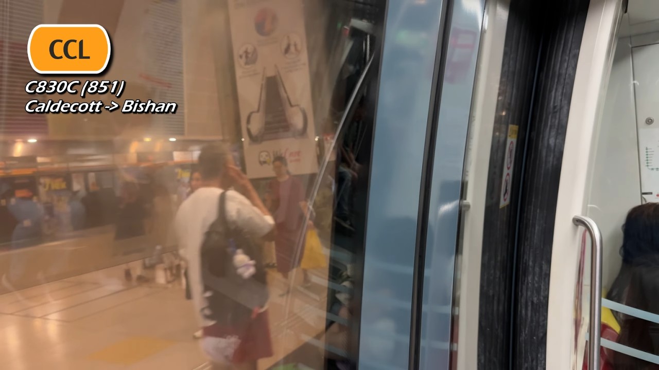 SMRT - ALS C830C (851) (Caldecott » Bishan)