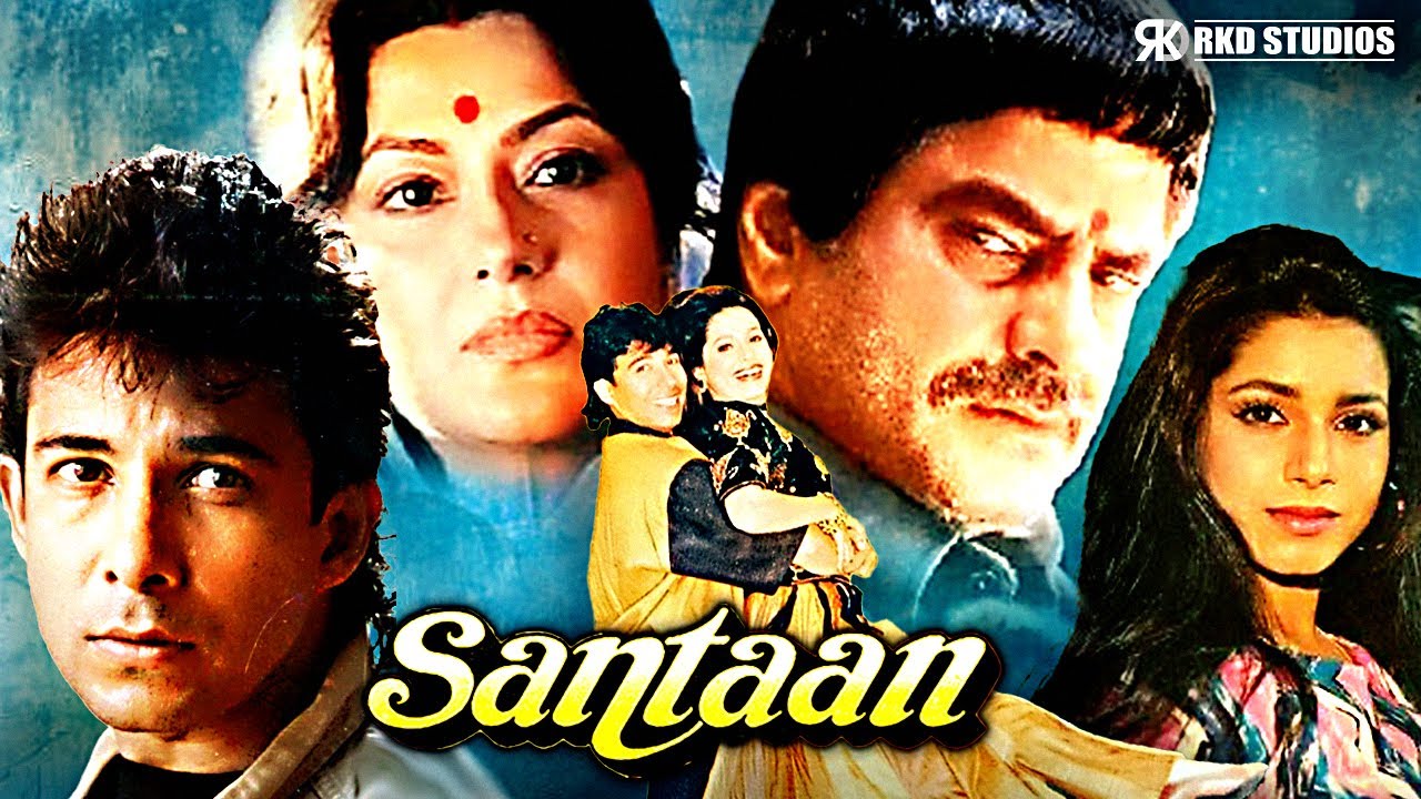 Santaan (1993) Full Movie | Jeetendra, Moushumi Chatterjee, Deepak Tijori, Neelam | Hindi Drama Film