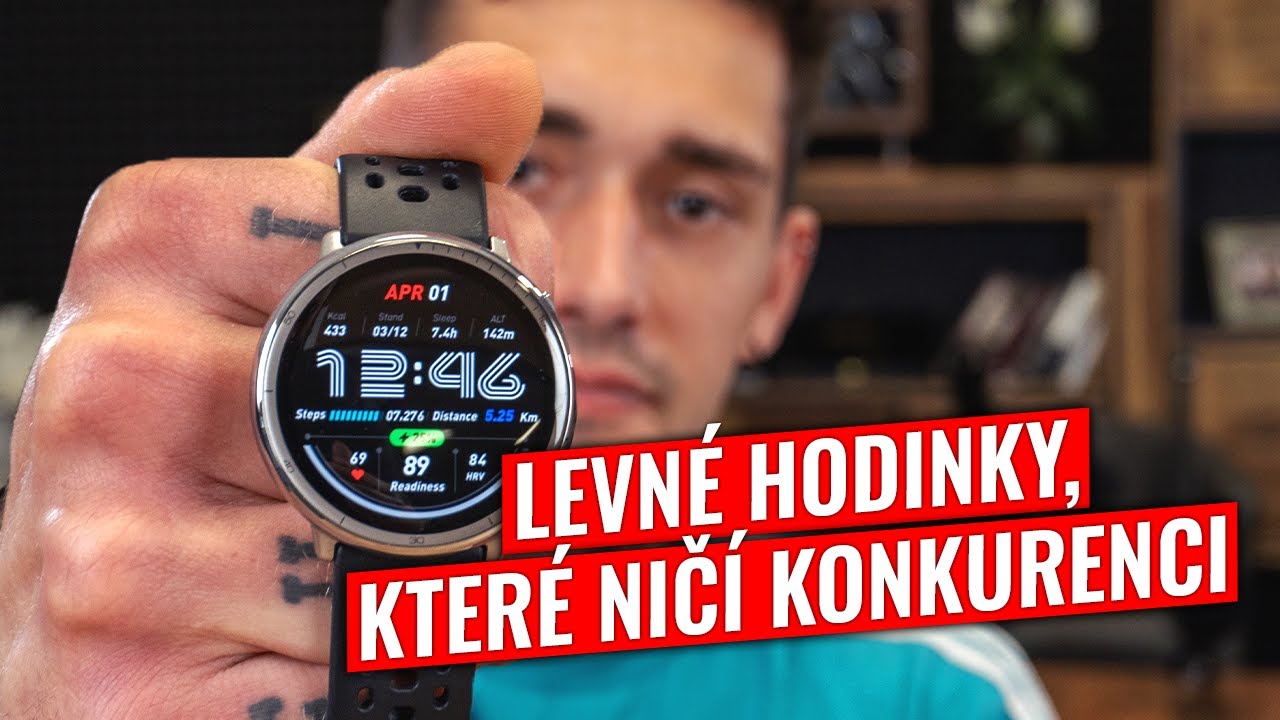 Amazfit Active 2 recenze – Cenovka jak z výprodeje, funkce jak z katalogu snů