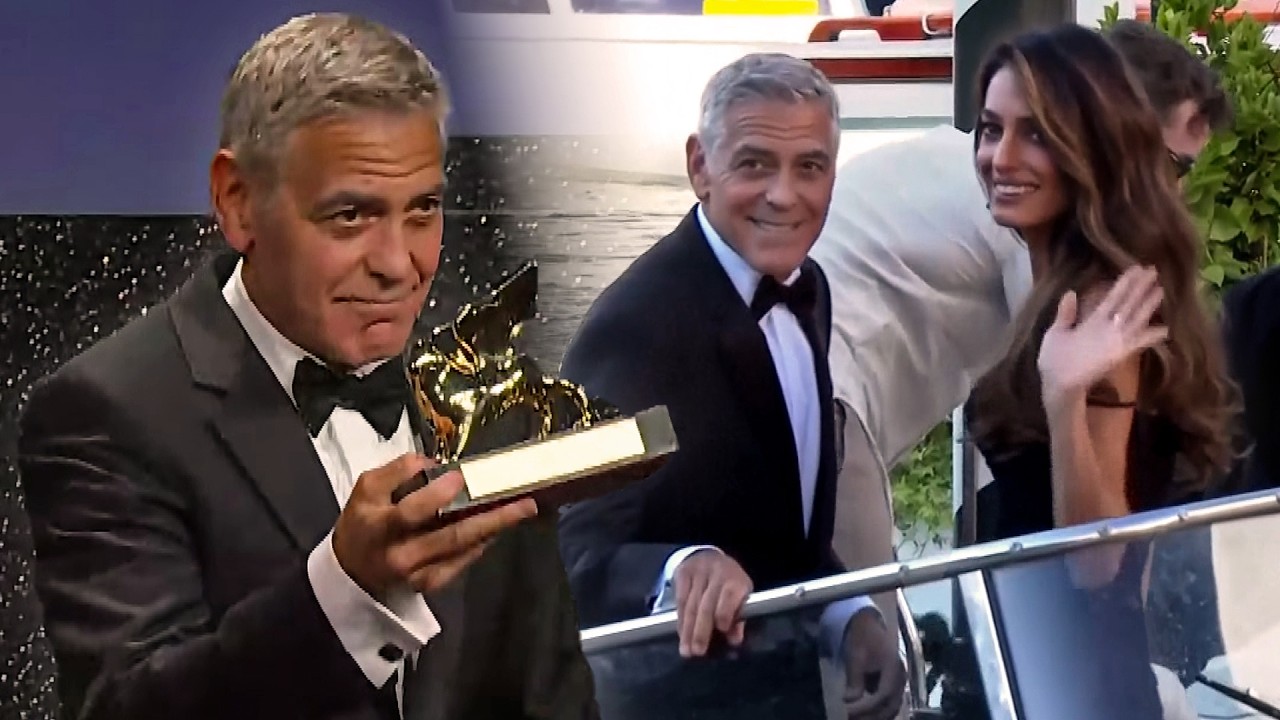 George Clooney Gets Golden Lion at the Venice International Film Festival