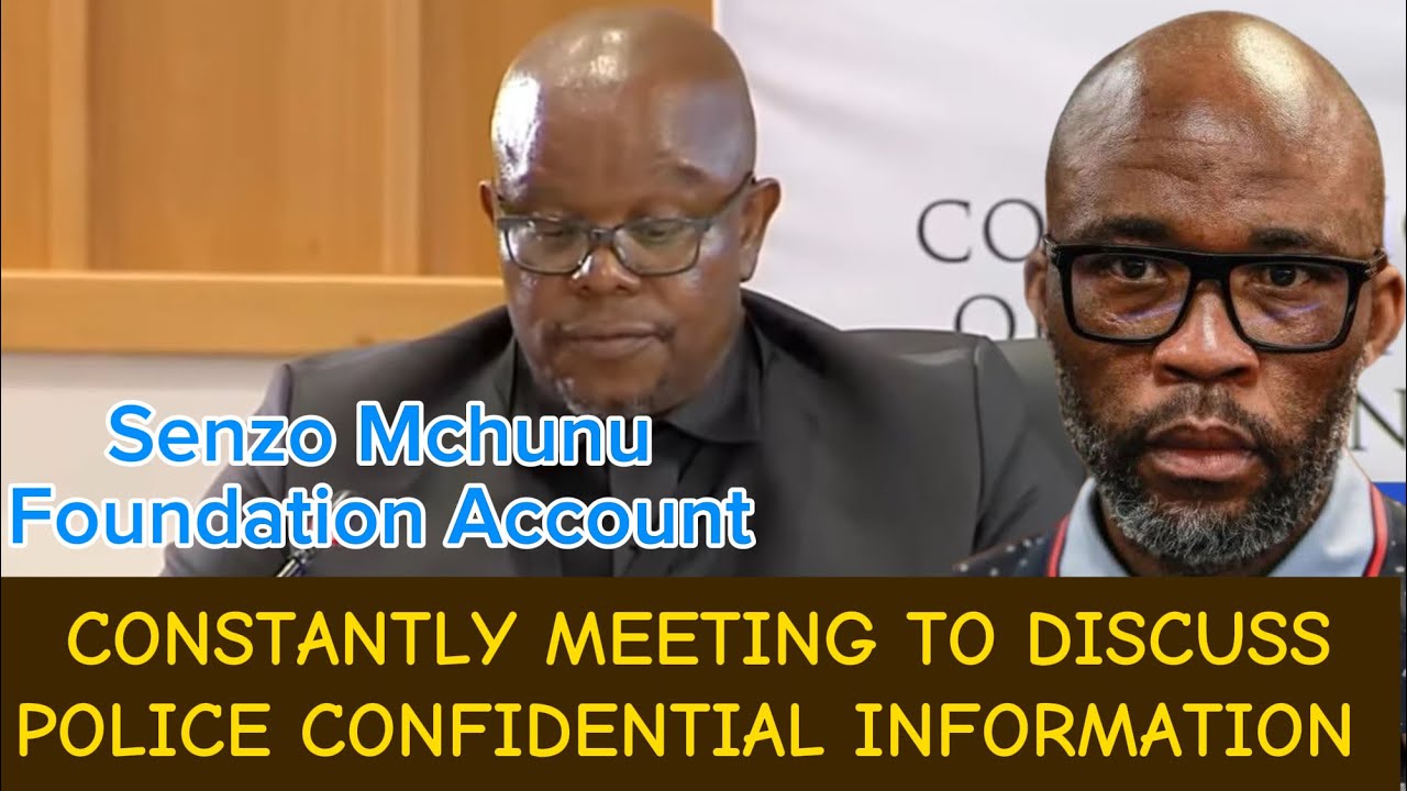 EXPOSED TO DISCUSSING SENZO MCHUNU AND FUNDING HIM VIA HIS FOUNDATION, GEN SENONA LIES