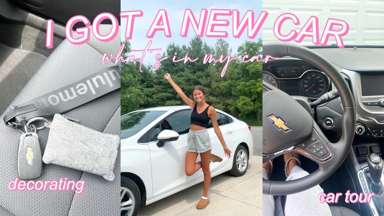 decorating my NEW car + FULL CAR TOUR!!! car essentials & organization