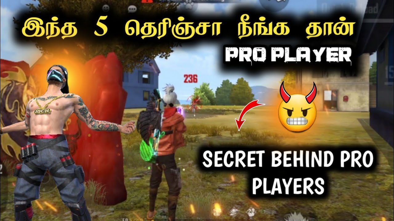 TOP 5 PRO PLAYER SECRETS | இது தெரிஞ்சா நீங்க தான் PRO PLAYER 📱| Freefire tips and tricks tamil 🔥|