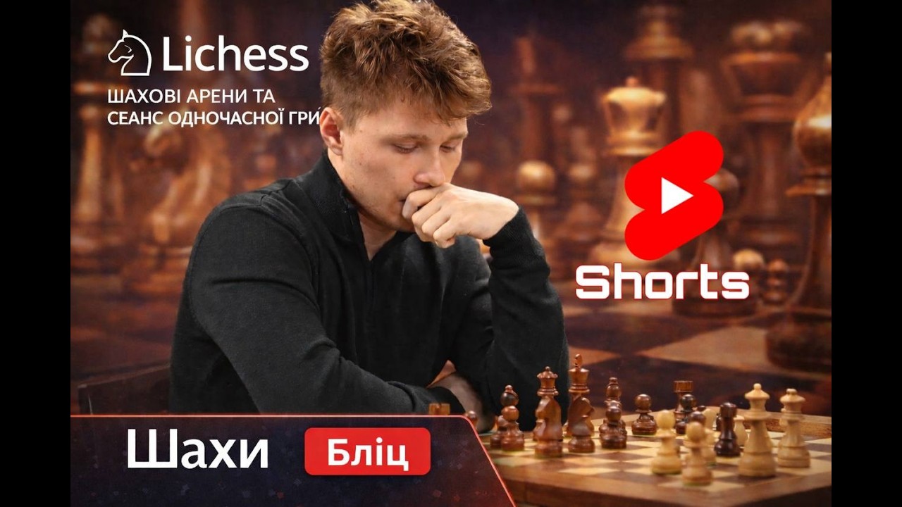 Шахи бліц на lichess.org! #shorts