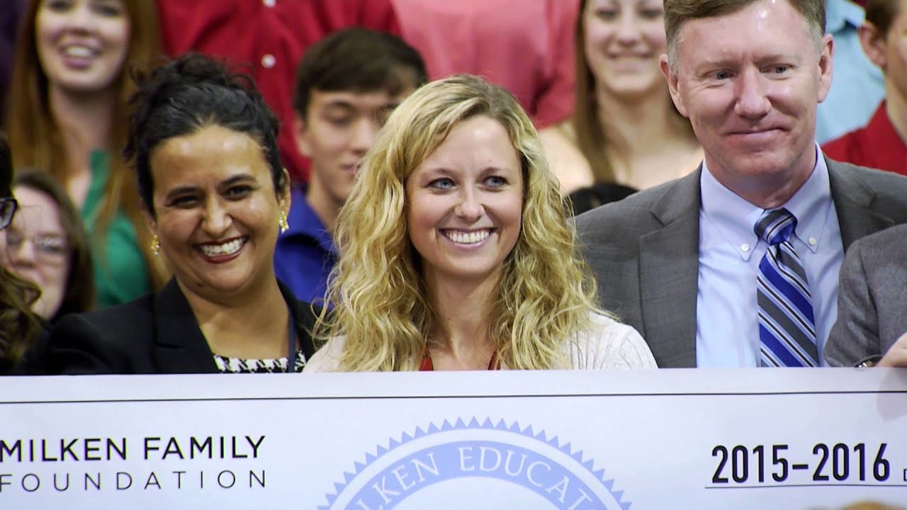Milken Educator Award Moments 2016