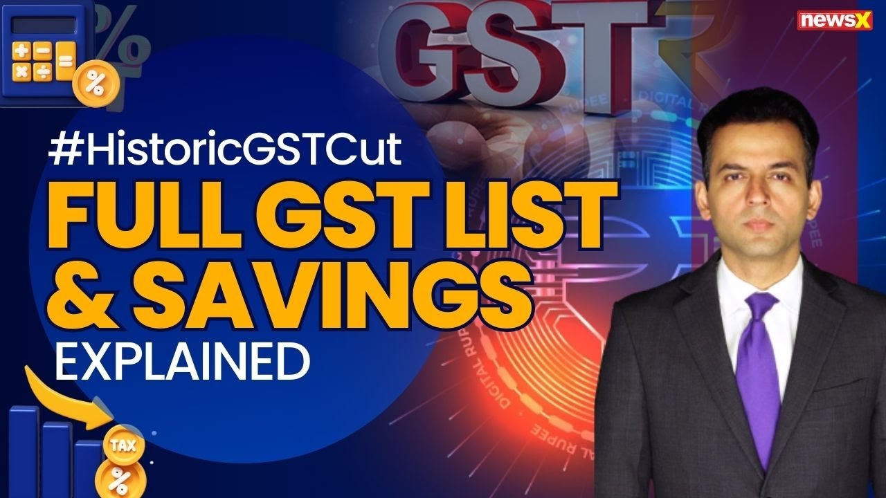 Full GST List & Savings Explained | With Vineet Malhotra