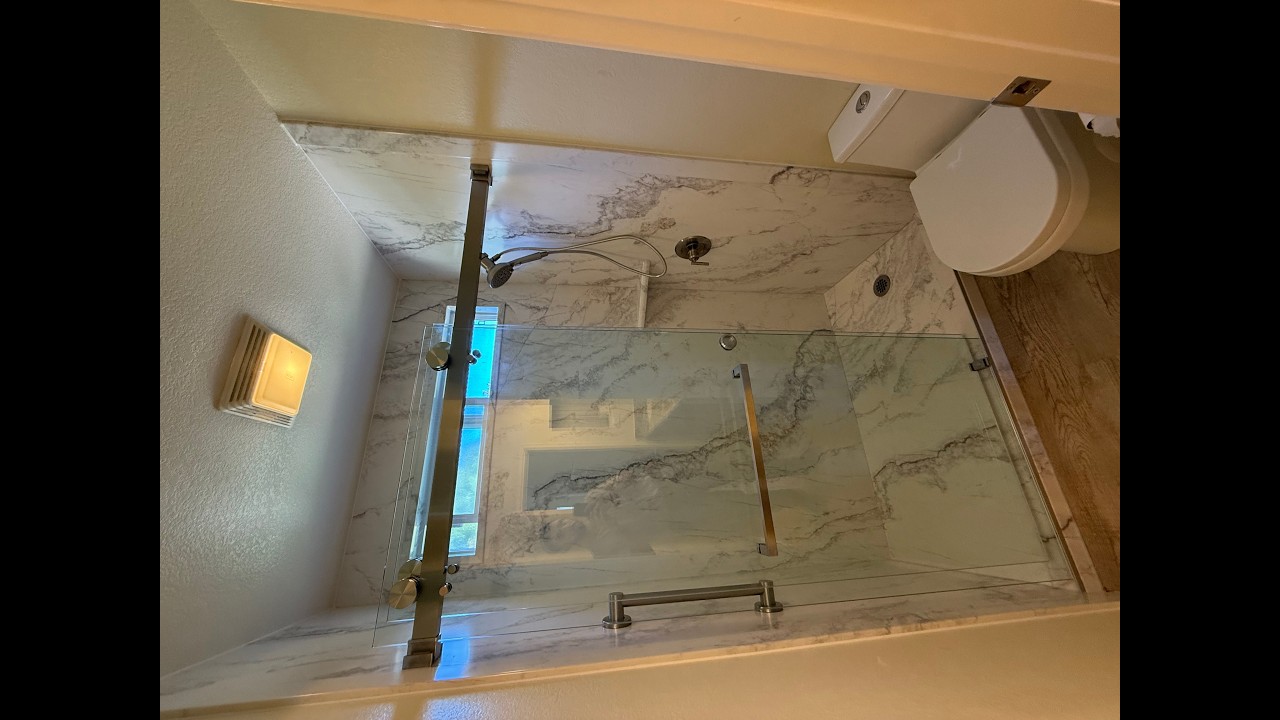 Full 2 day bathrooms remodel timelapse