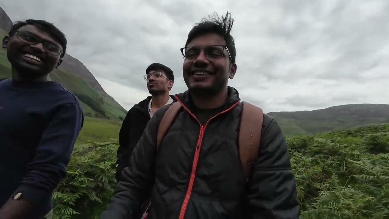 We visited the natural infinity pool in Lake District