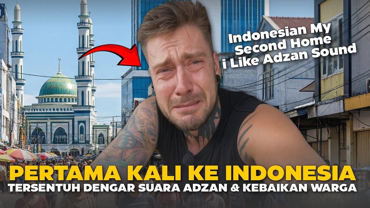 Indonesia Bikin Turis Rusia Nangis! Kebaikan Warga & Suara Adzan Sentuh Hatinya!