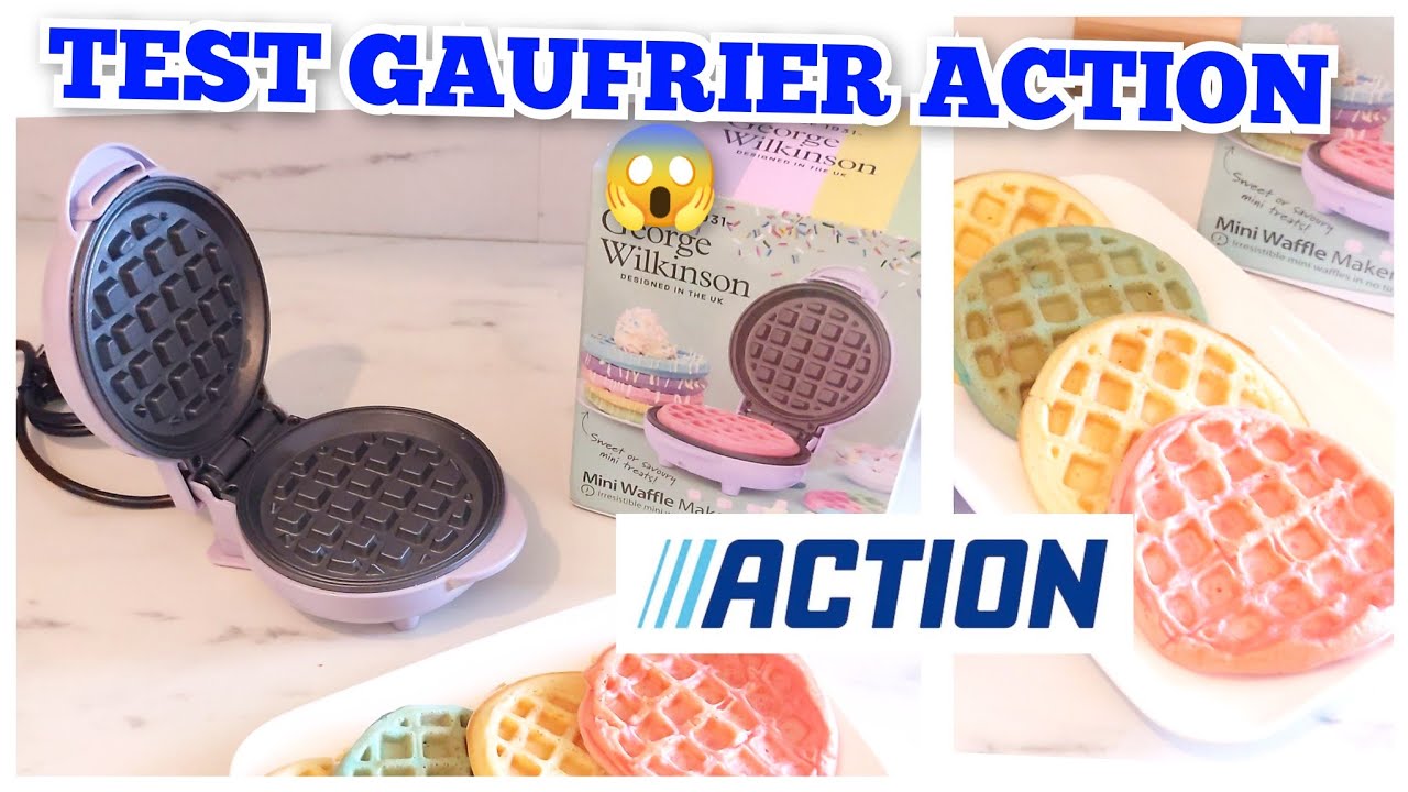 JE TESTE LE GAUFRIER ACTION 😳 #action #testsproduits