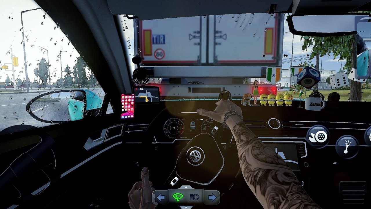 Truck simulator ultimate l New mod l Volkswagen high speed l 🚘🚦#youtubvideo #zuuks 