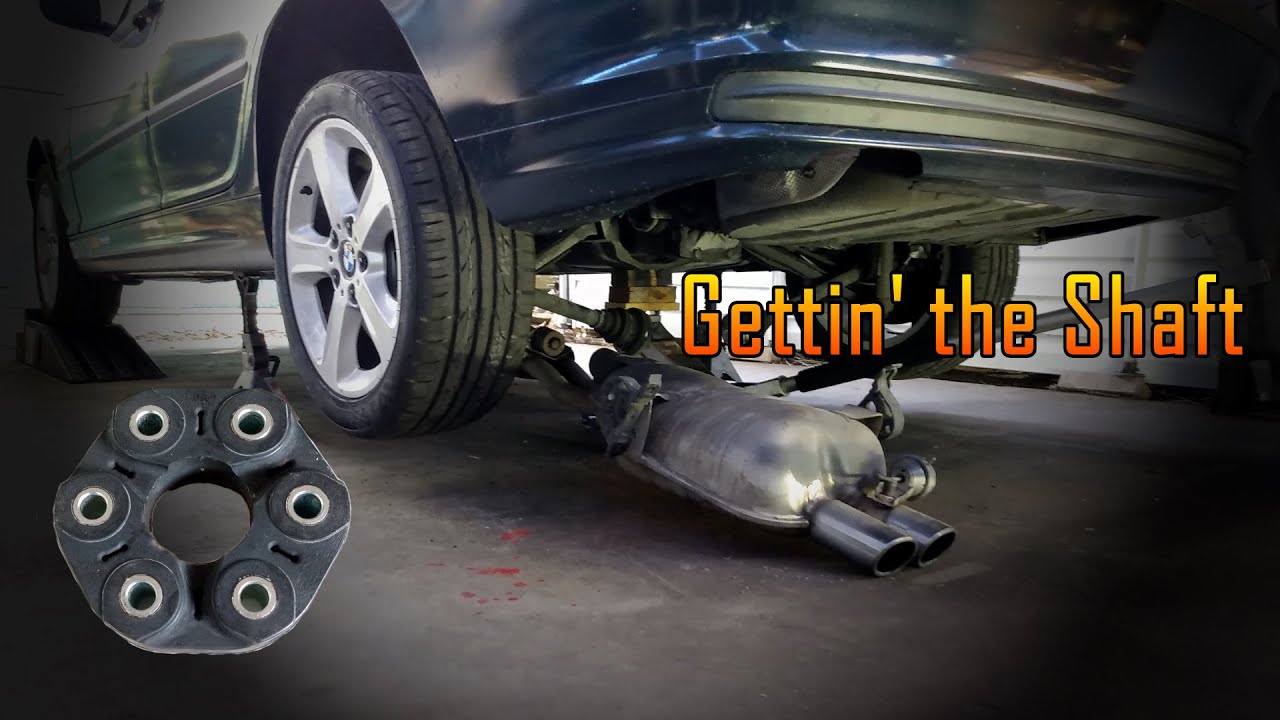 BMW E46 Project: Driveshaft Coupling Replacement (aka giubo or guibo)