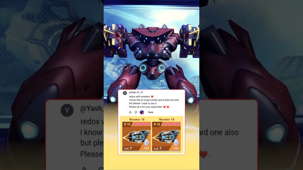 Redox + Revoker 16 Looks Strong, But&hellip; 😬 | Mech Arena #shorts