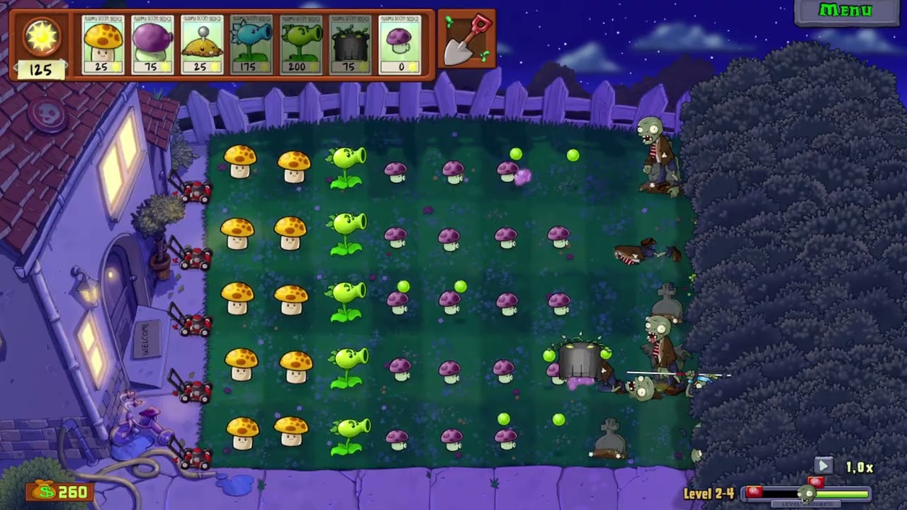 Plants Vs Zombies Replanted | Adventure: 2-4