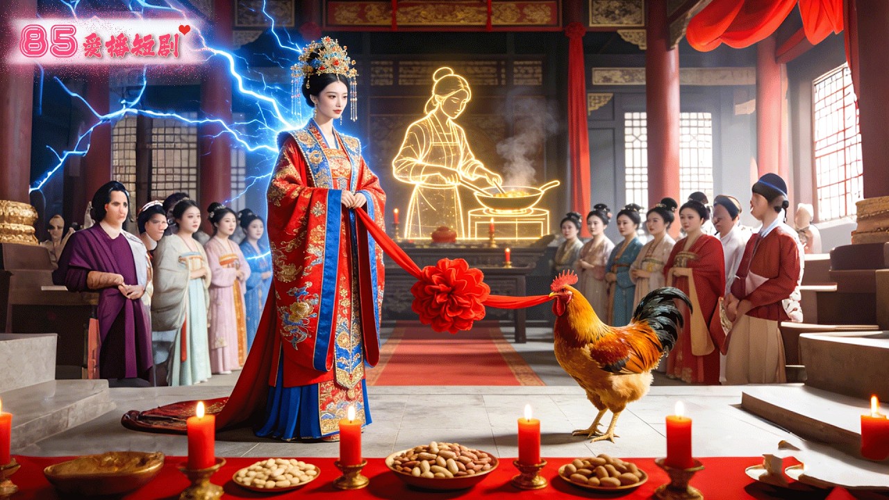 🔥被逼替嫁新婚竟與鷄拜堂，氣死重生現代神厨娘附身，她一頓飯喚醒紈絝王爺嗅覺，上門求改造！#最火短剧
