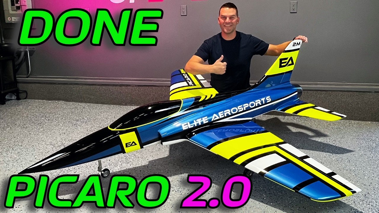 The Ultimate Elite Aerosports Picaro 2.0 Rc Jet: Fully Assembled And Flight-ready