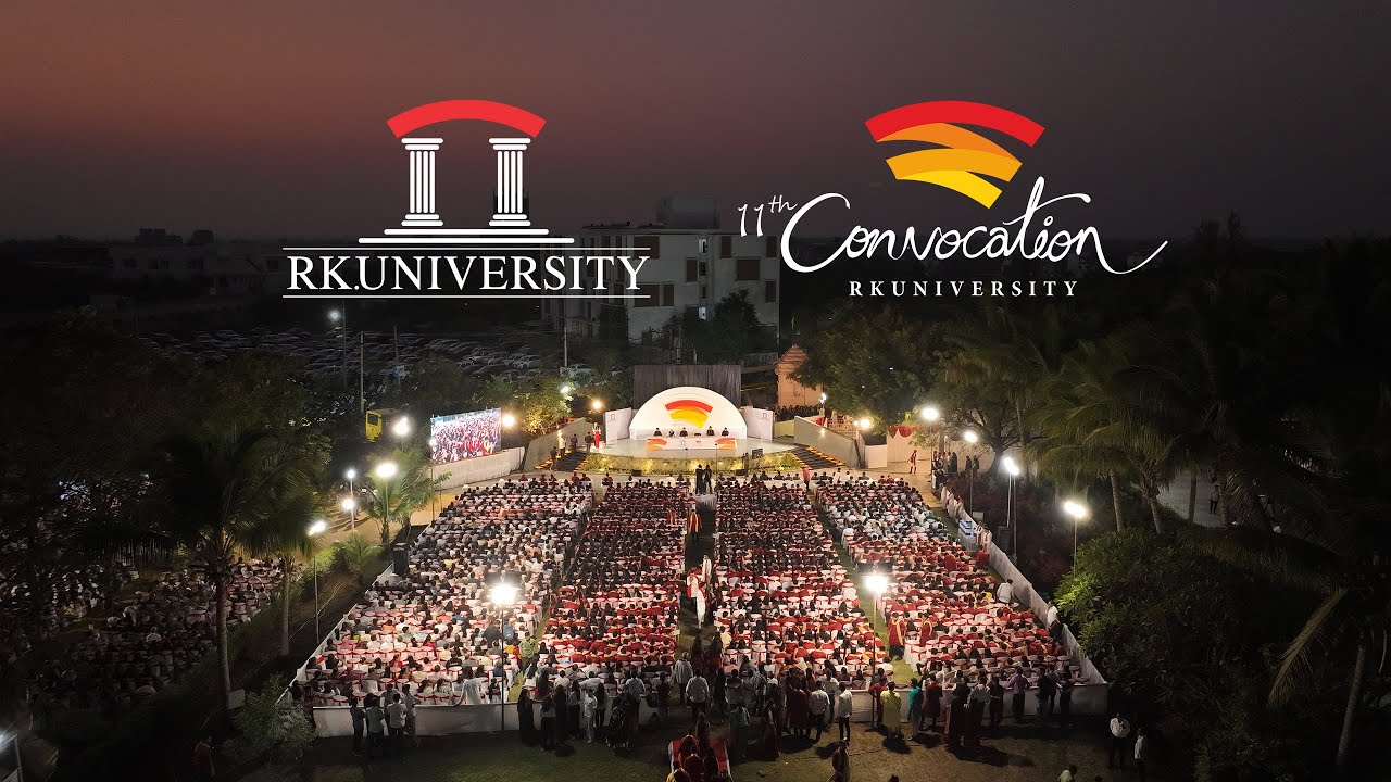 11th Convocation Ceremony at RK University, India