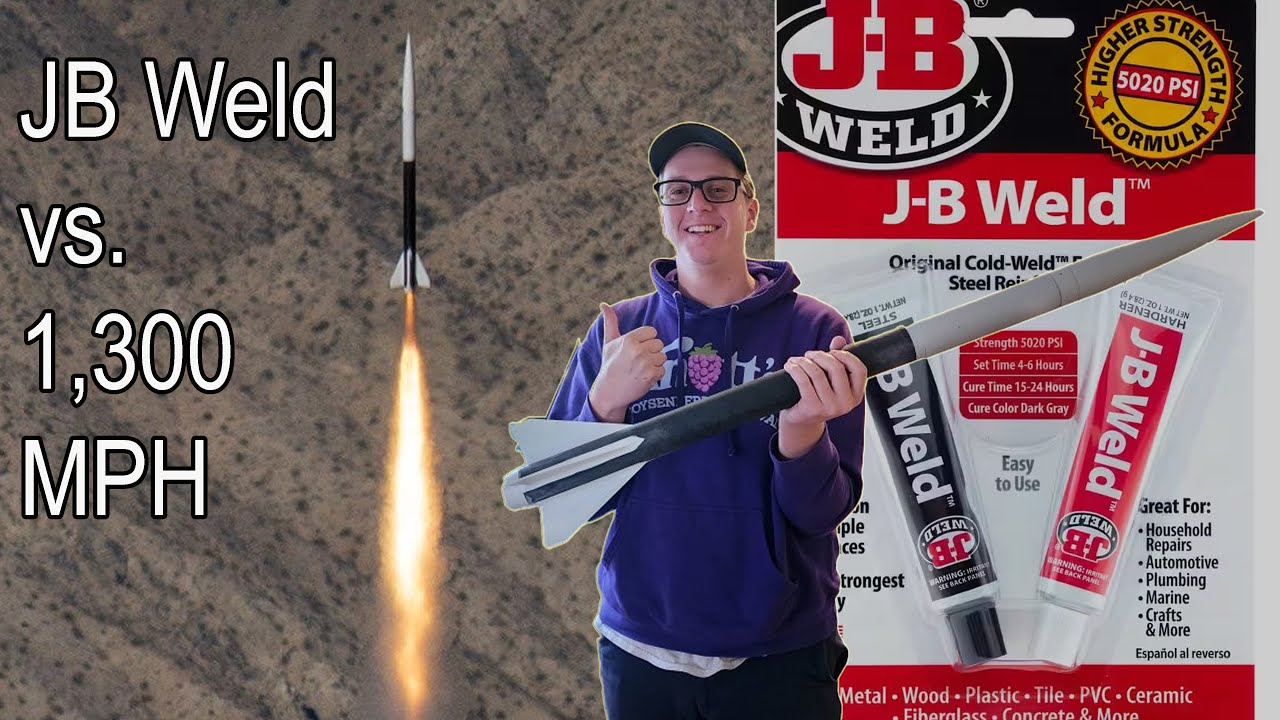 JB Weld Rocket vs. Supersonic Speeds