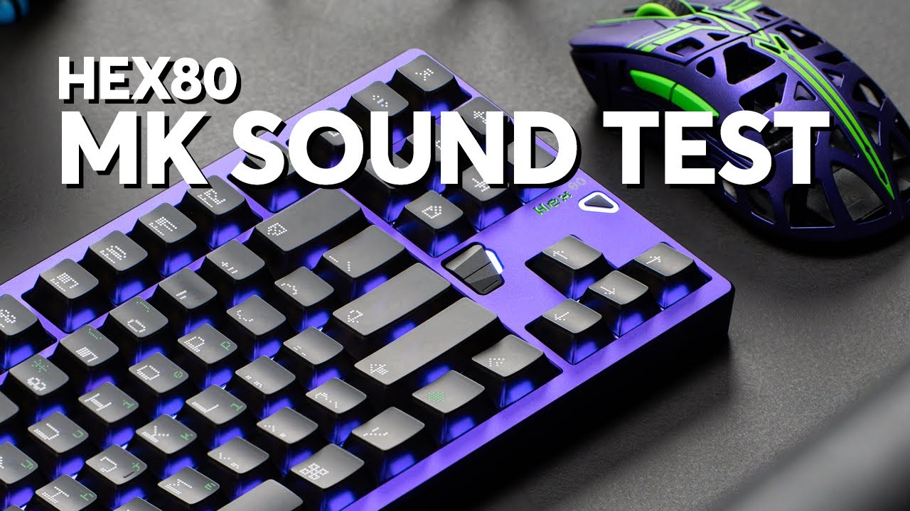 QK x ATK Hex80 | MK Sound Test