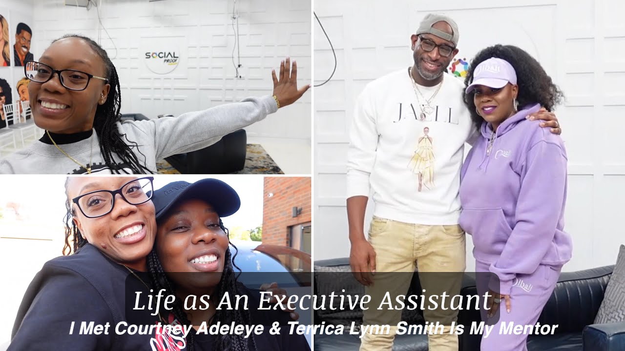 I Met Courtney Adeleye & Terrica Is My Mentor  | Life as An Executive Assistant | Kaylene J.