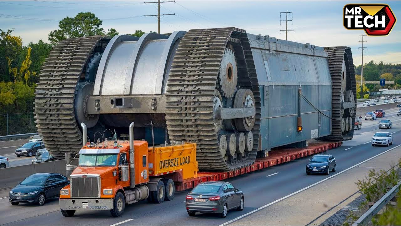 Extreme Dangerous Transport Skill Operations Oversize Truck | Biggest Heavy Equipment Machines #1