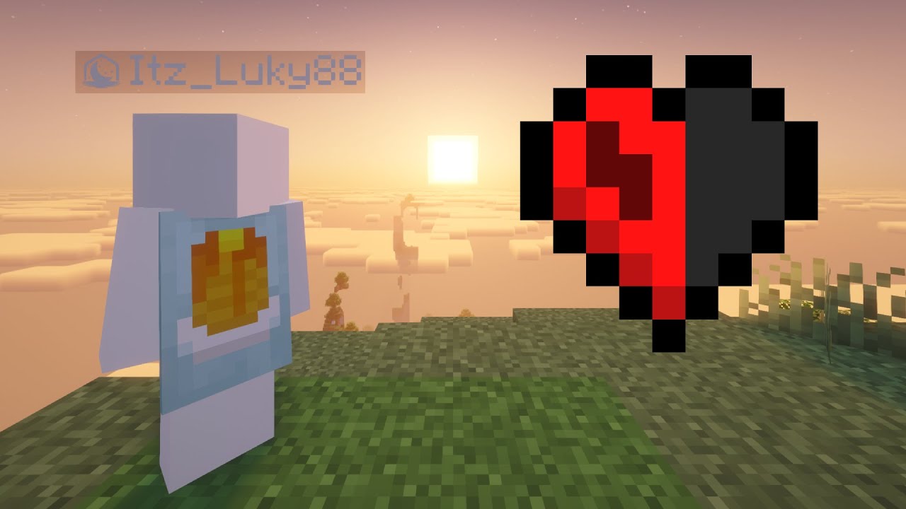 Minecraft Hardcore, ale mám len pol srdiečka.