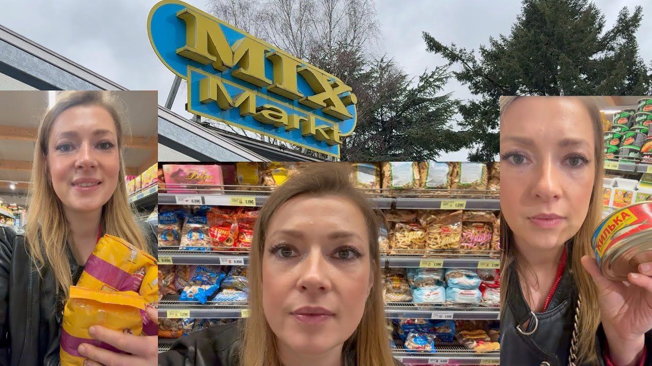 Русский магазин Mix Markt- закупка на семью из 9 #продуктывгермании #германия #супермаркет #продукты