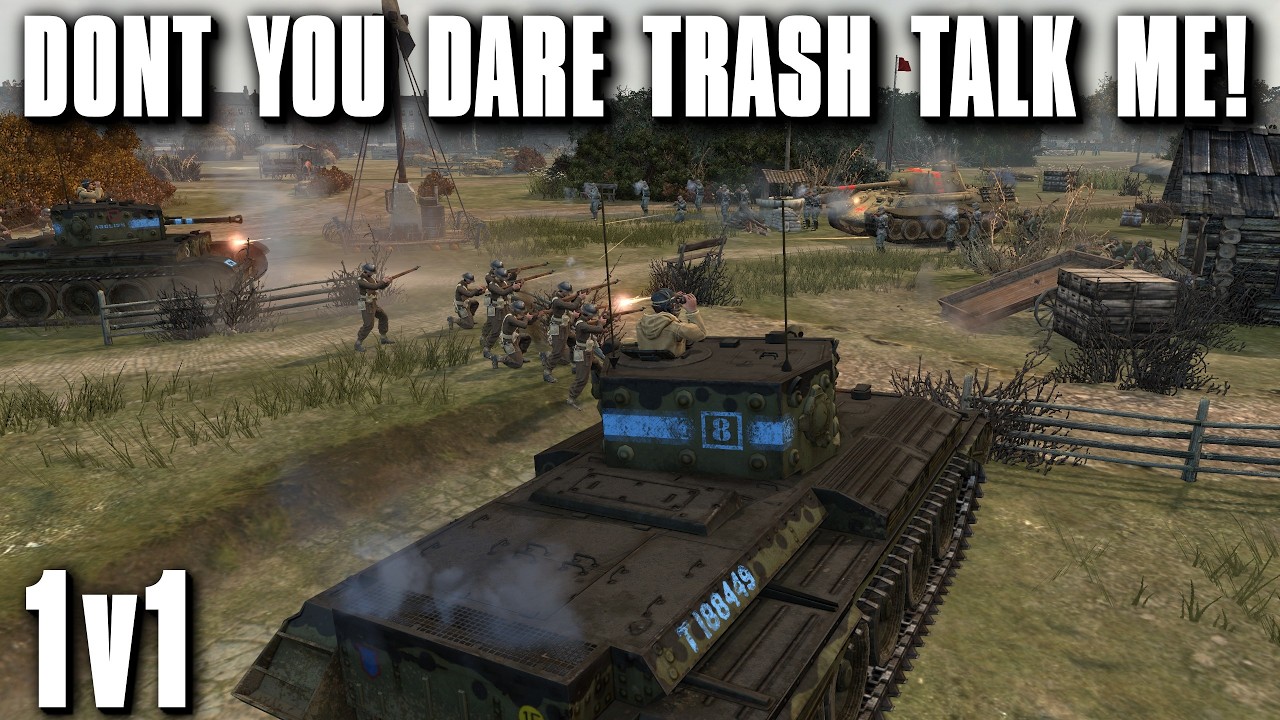Never Trash Talk a British Forces Main in COH2!
