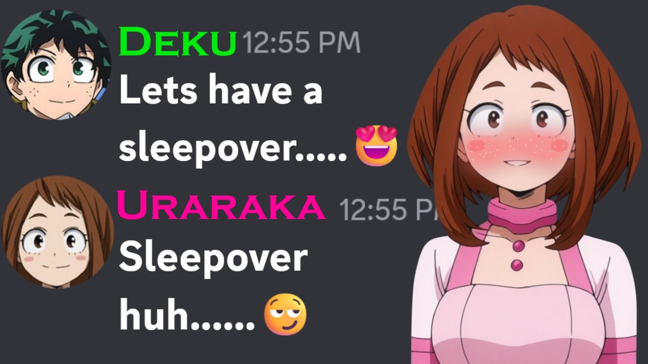 If MHA characters sleepover | My Hero Academia Discord Server