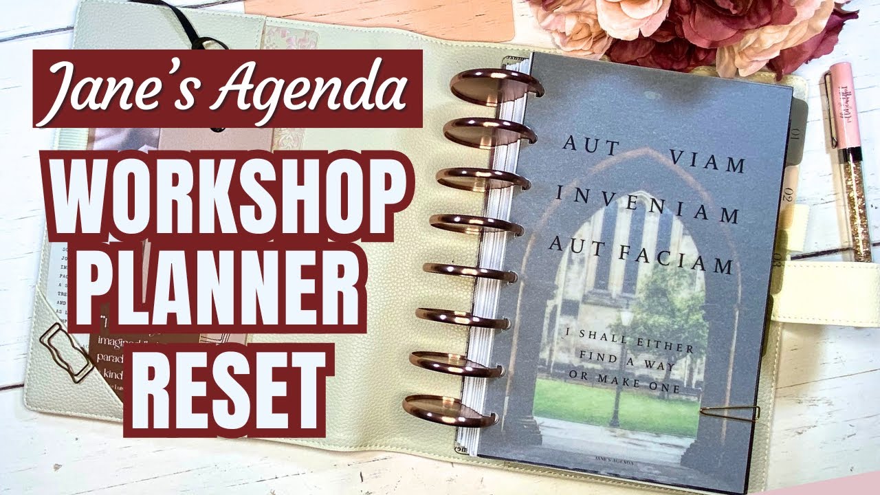 New Tabbed Dividers and Dashboards | Jane's Agenda Junior/Half Letter Discbound | Planner Reset