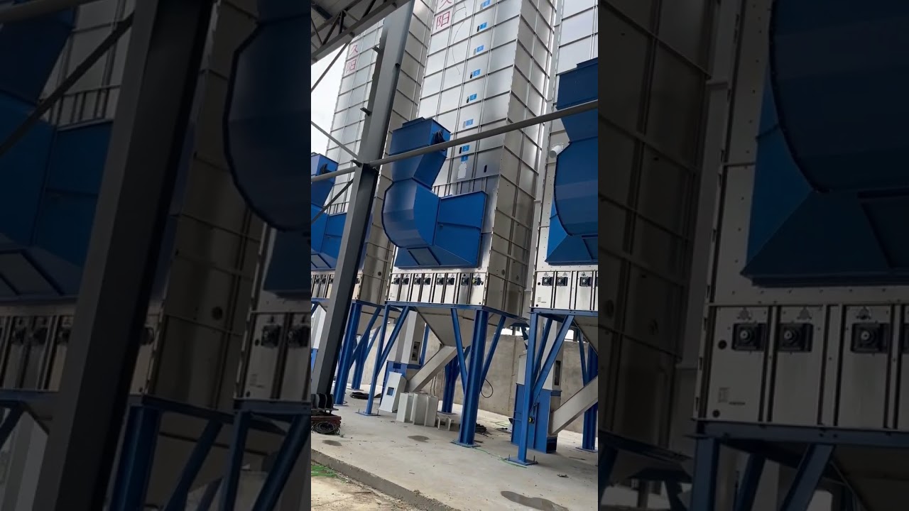 paddy dryer/ grain  dryer 40ton model*8set;Secador de granos # La mejor marca de calidad de China #