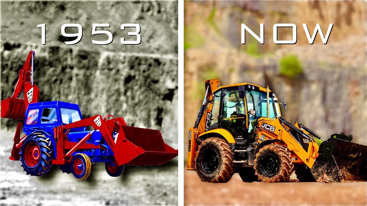 History of the JCB Backhoe Loader! (1953-2021)