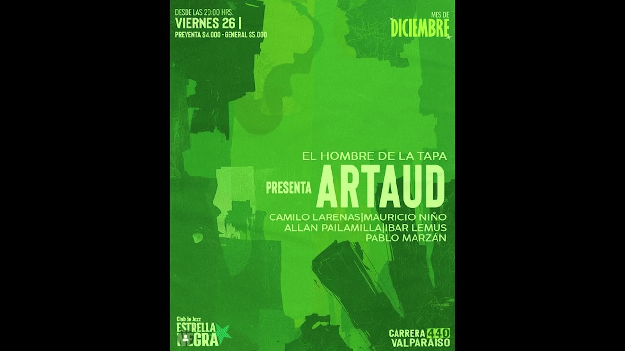 El Hombre de la Tapa- (Artaud, L.A.Spinetta) 26-12-25