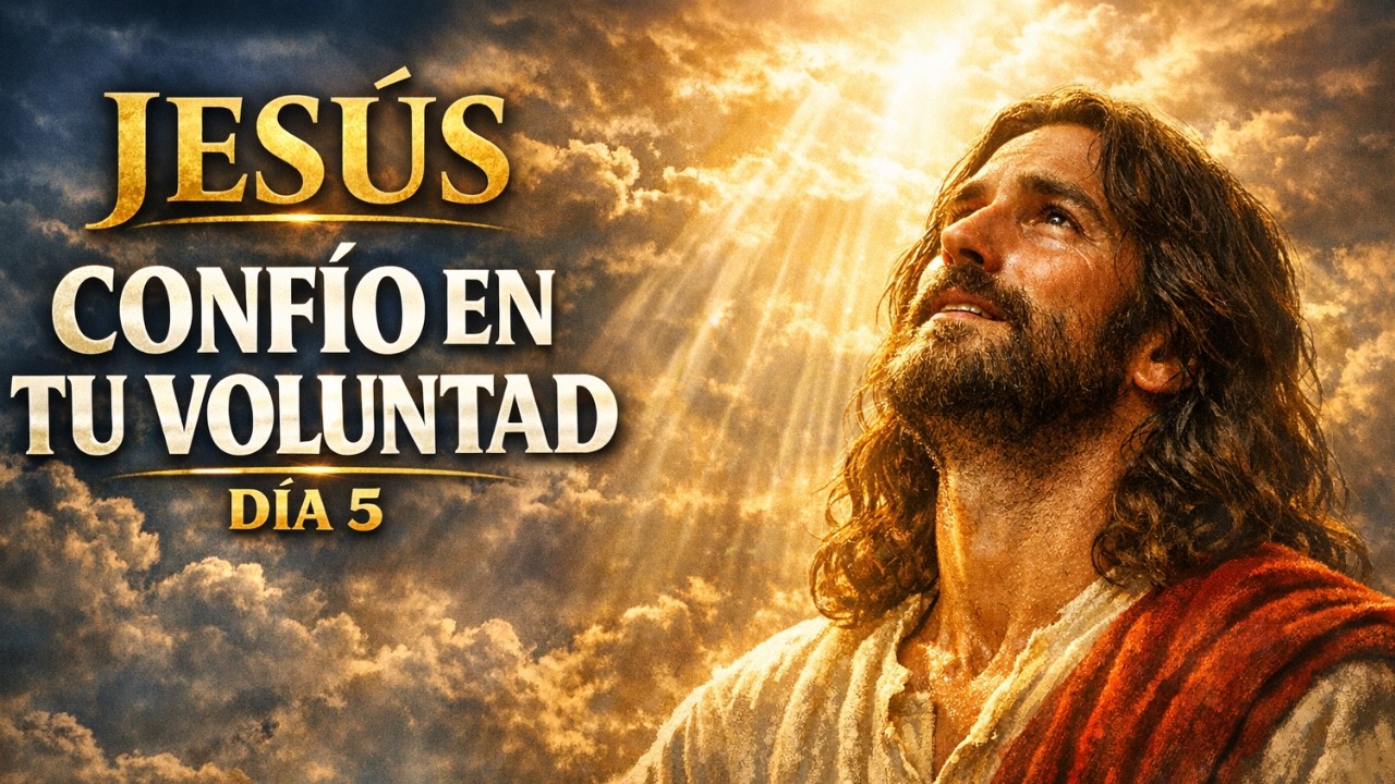CONFÍO EN TU VOLUNTAD 🙏 Oración Poderosa de Entrega a Dios | Día 5 – Serie de Oraciones