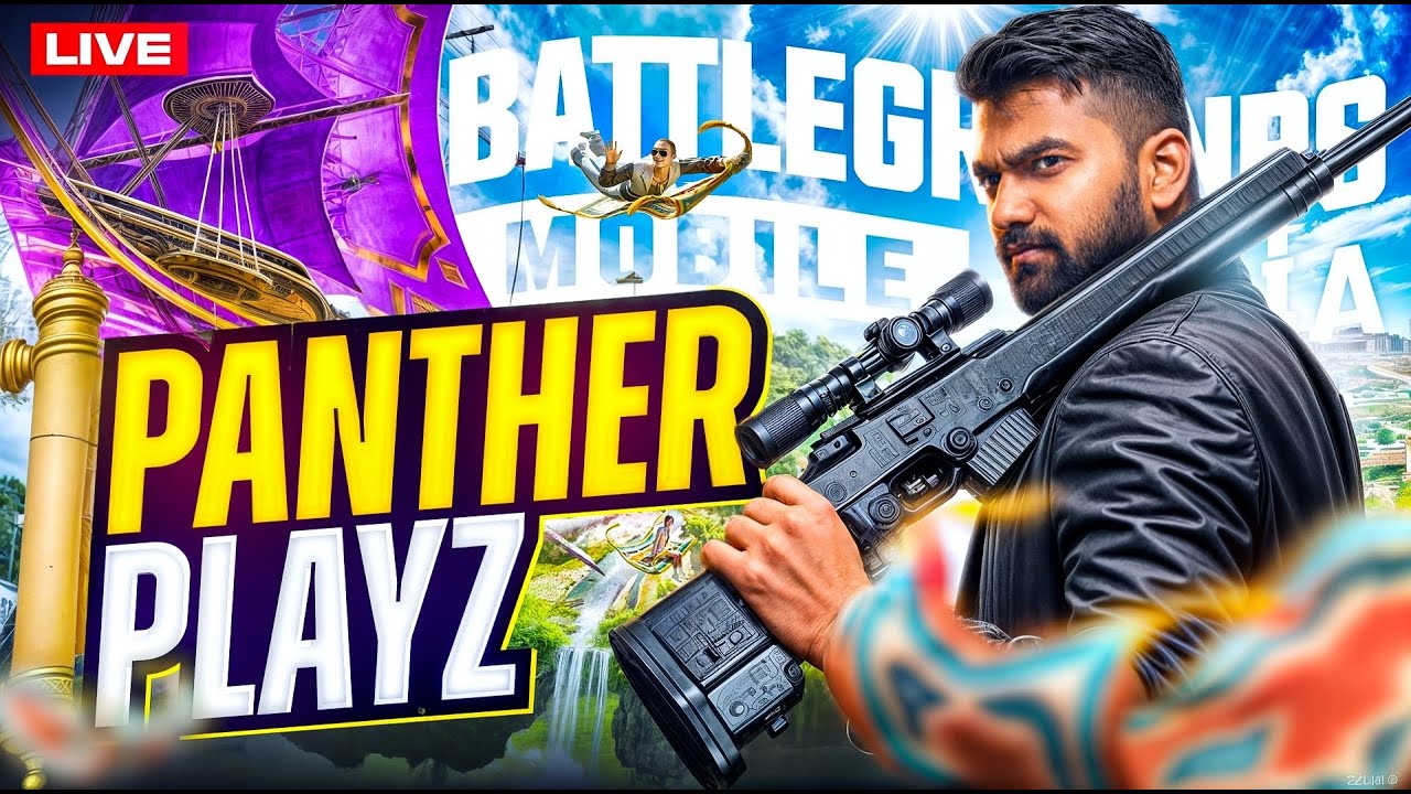 SOLO VS SQUAD RUSH GAMEPLAY WITH FACECAM  #BGMI #PUBG      @PANTHERPLAYZ008
