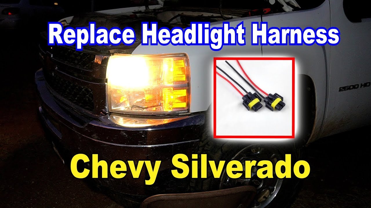 🛠️ How to Replace the Headlight harness plug on Chevy Silverado 💡