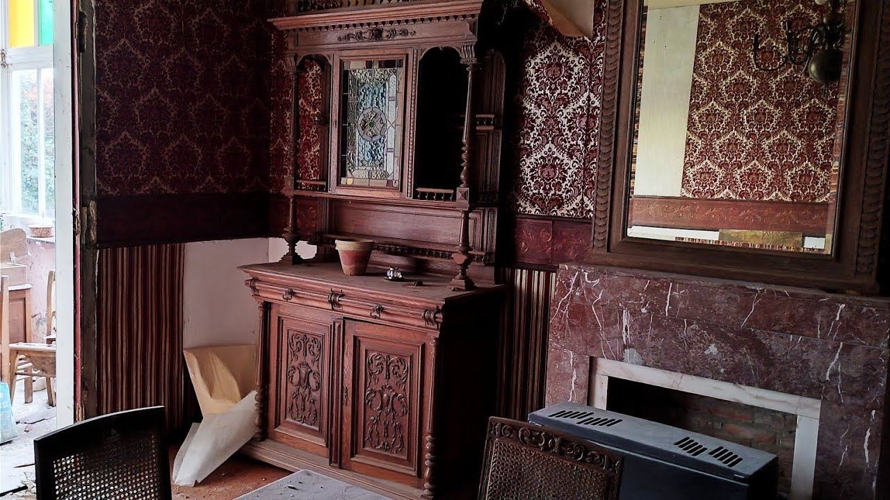 Perełka znaleziona w Belgii Villa z wyposażeniem z lat 70 #pepolurbex