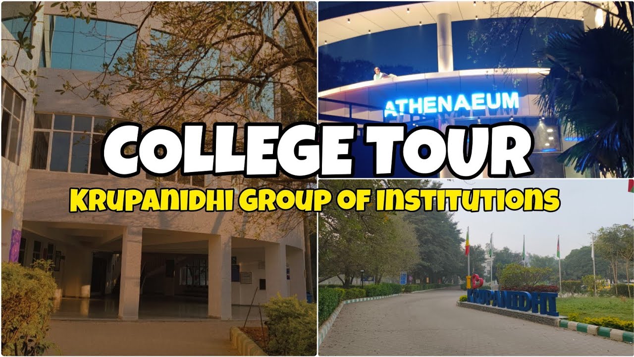 Campus Tour || Krupanidhi Group of Institutions ✨ || Bengaluru