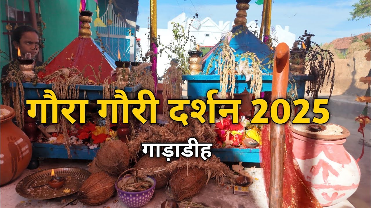 ||गौरा गौरी दर्शन 2025||ग्राम गाड़ाडीह 