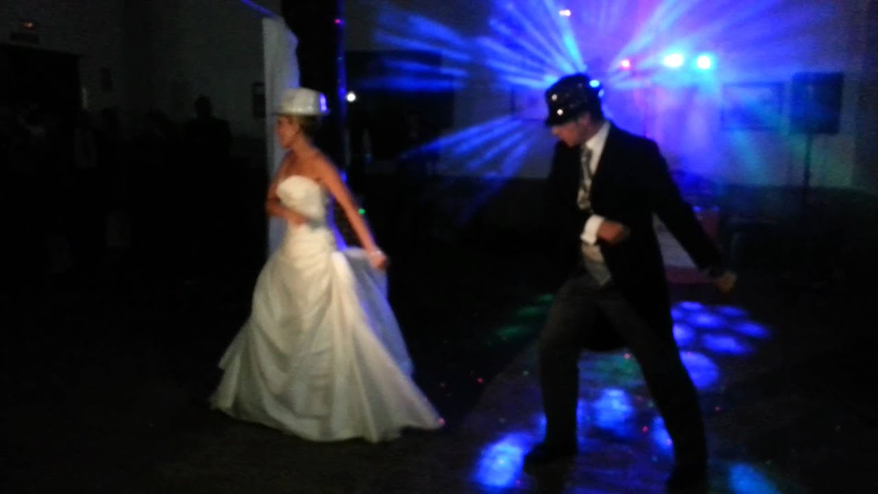 Espectacular y original baile de novios Lidia-Juan 30-06-12