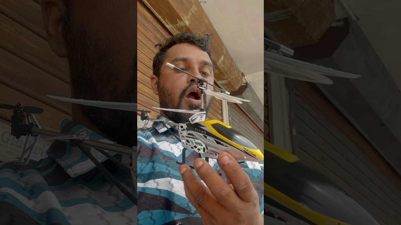 V-max remote control toy helicopter unboxing and flying test 