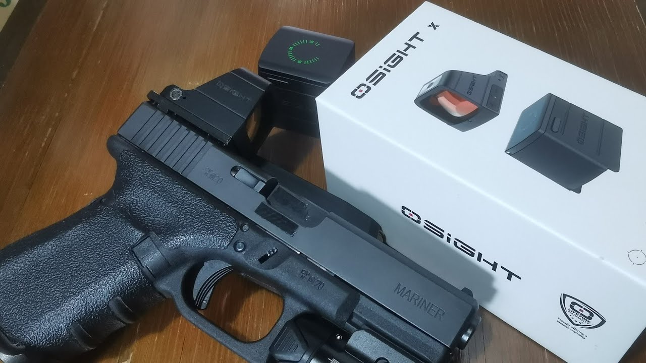OLIGHT​ OSIGHT​ X​รีวิวและทดสอบดอทคุณภาพ​#OLIGHT #Osight x #reddot