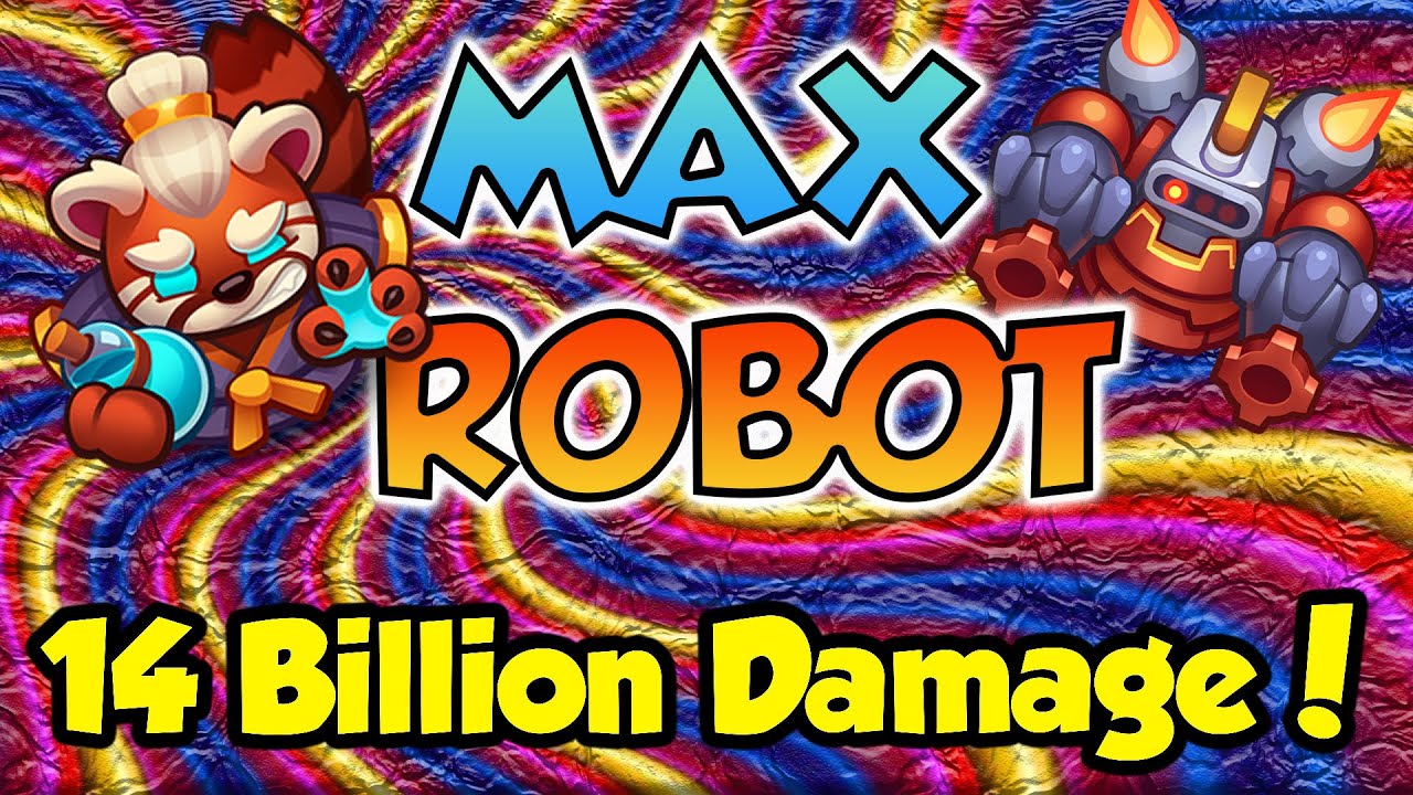 MAX Robot Vs 3rd Talent Spirit Master! - CRAZY Damage Output! || Rush Royale