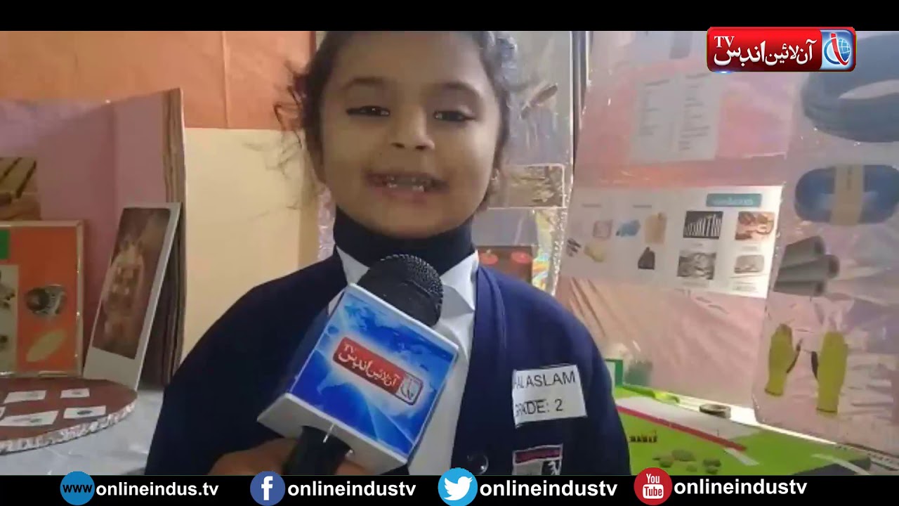 Science and Arts exhibition event held in the leadership school Jamshoro