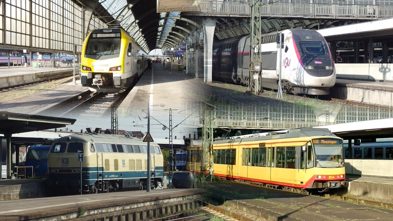 Karlsruhe Hbf | TGV / Inoui, ICE 4, Flirt 3 (Süwex & Go-Ahead), IC und Stadtbahnen | Trainspotting