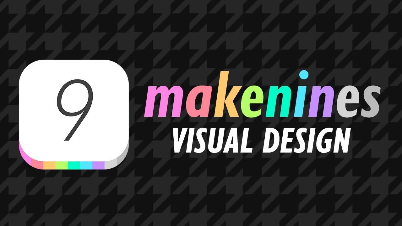 Visual design evolution in makenines