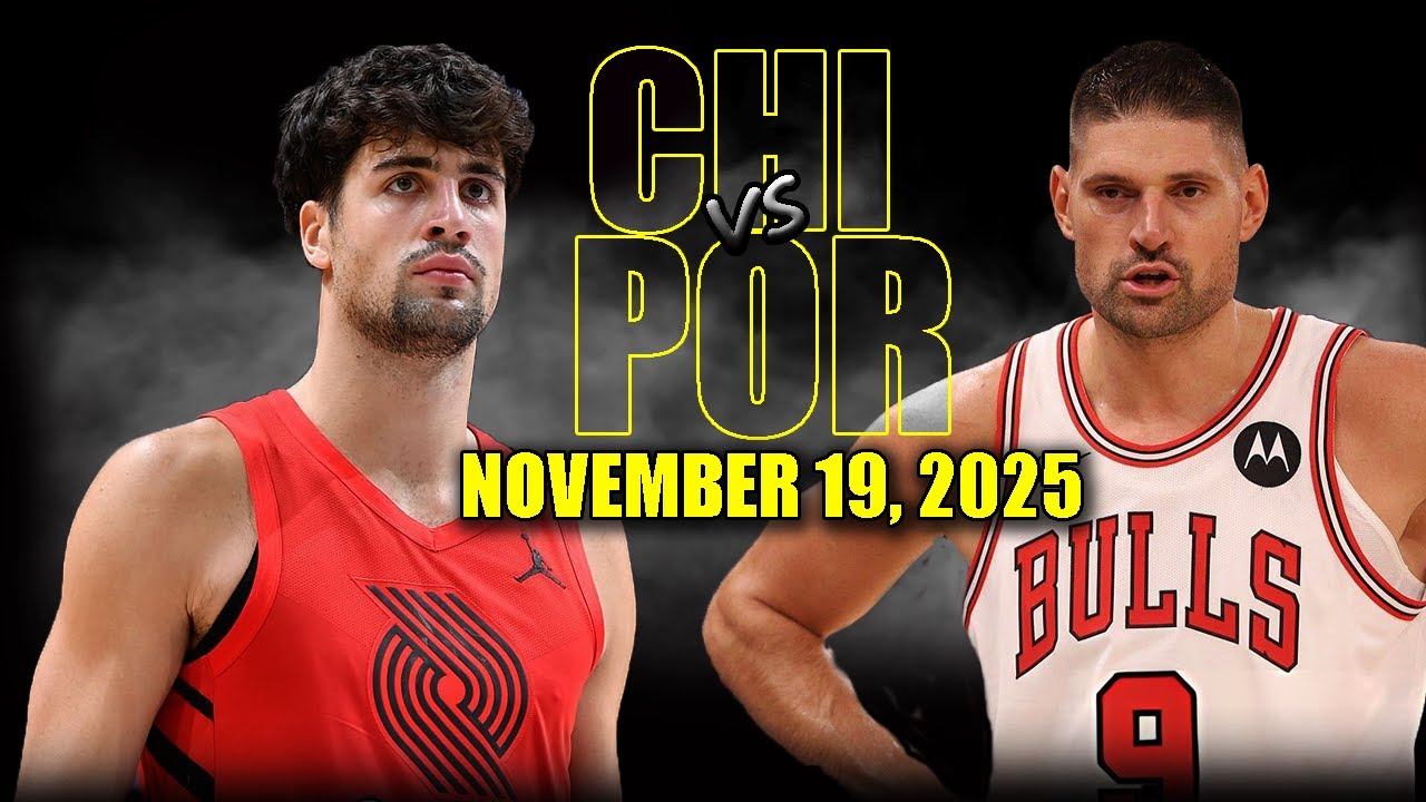Chicago Bulls vs Portland Trail Blazers Full Game Highlights - November 19, 2025 | NBA Season