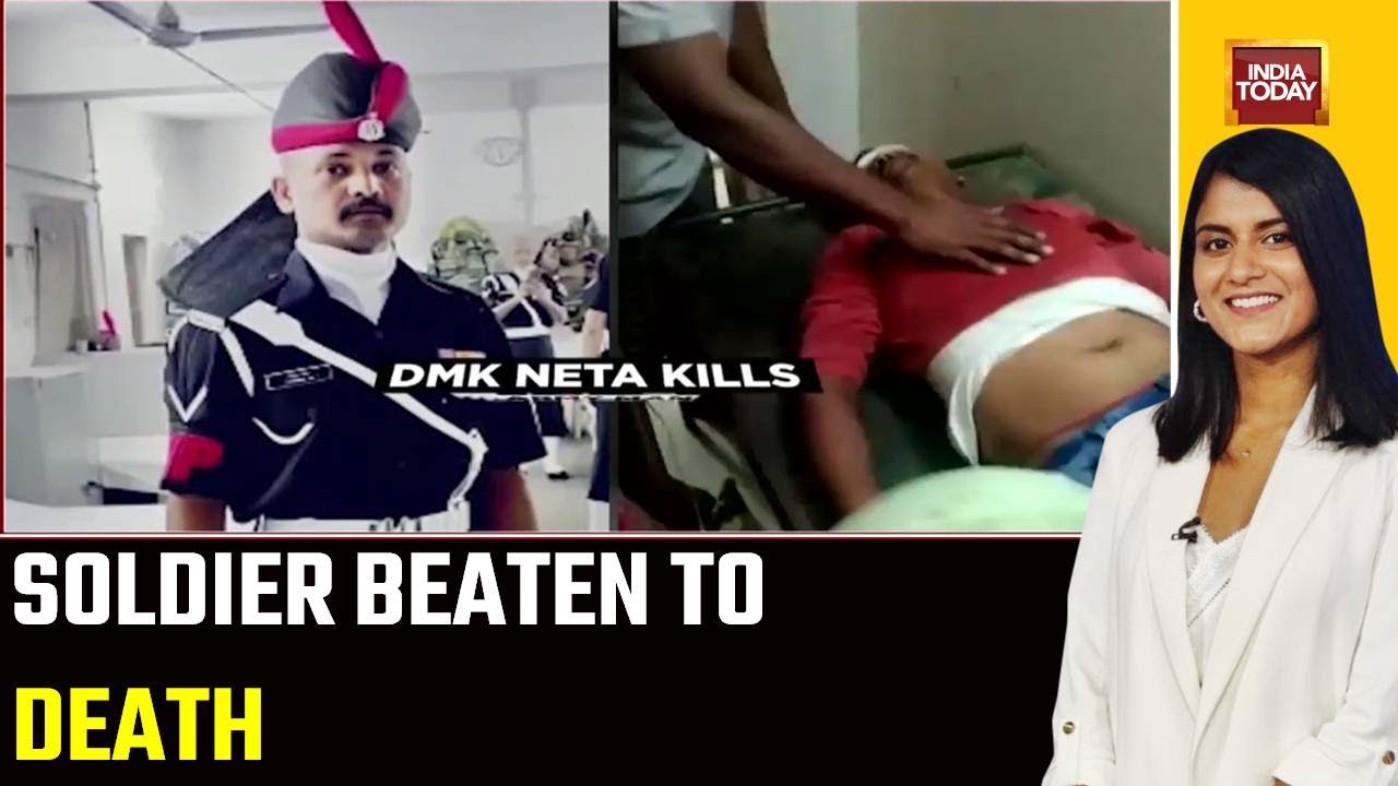 DMK Neta Beats Soldier To Death But DMK Still Continues To Back Killer Neta