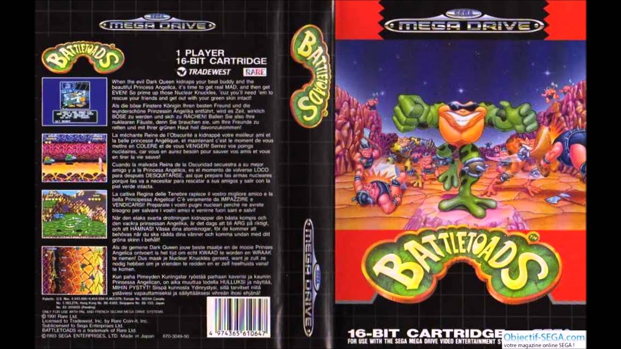 Battletoads - Turbo Tunnel Race - F-Zero: X Style